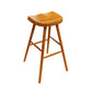 Juego de mesa de bar rectangular Glam, juego de mesa de bar de madera marrón de 1/2 piezas