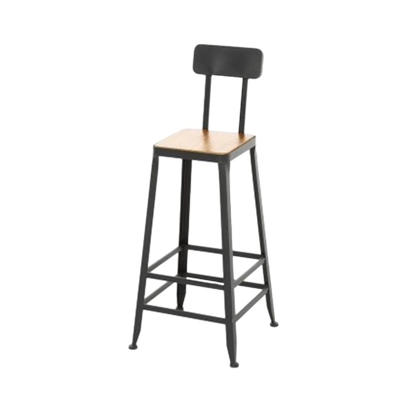 Juego de mesa de bar rectangular Glam, juego de mesa de bar de madera marrón de 1/2 piezas