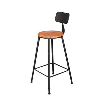 Juego de mesa de bar rectangular Glam, juego de mesa de bar de madera marrón de 1/2 piezas