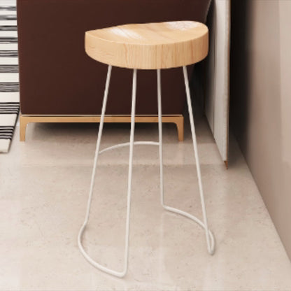 Modern Style Bar Table Set 1/2 Pcs Wooden Top Acrylic Base Bar Table Set Chair(s) None Wood Clearhalo 'Bar Furniture' 'furn' 'furn_home_bar_bar_sets' 'Furniture' 'Home Bars & Bar Sets' 'home_bar_bar_sets' 'Kitchen & Dining Furniture' 7462215