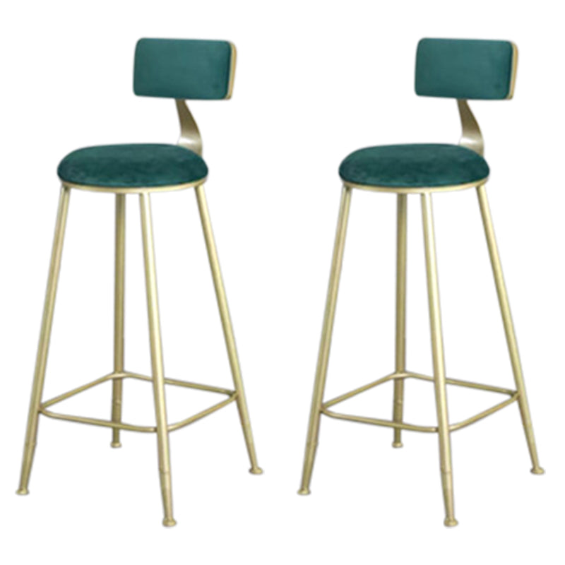 Glam Style Bar Table Set 2/3 Pcs Gold Frame Bar Table Set for Living Room Chair(s) None Green Clearhalo 'Bar Furniture' 'furn' 'furn_home_bar_bar_sets' 'Furniture' 'Home Bars & Bar Sets' 'home_bar_bar_sets' 'Kitchen & Dining Furniture' 7462252