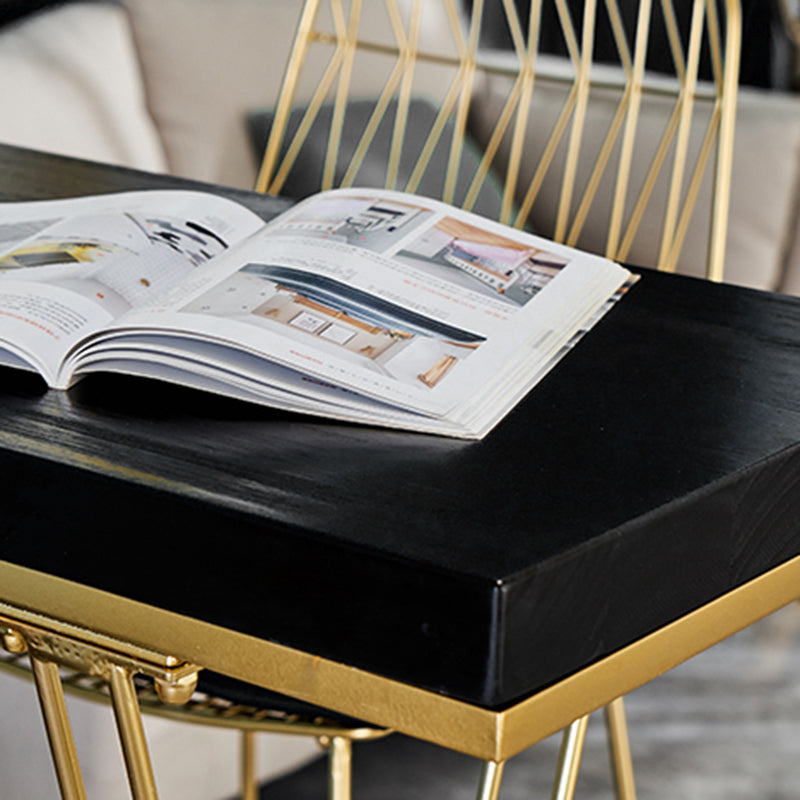 Set da pranzo da pub in legno massello stile glam Set da pub rettangolare da 1/2/3/4 pezzi per la casa