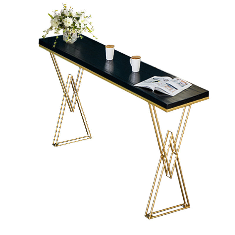 Set da pranzo da pub in legno massello stile glam Set da pub rettangolare da 1/2/3/4 pezzi per la casa