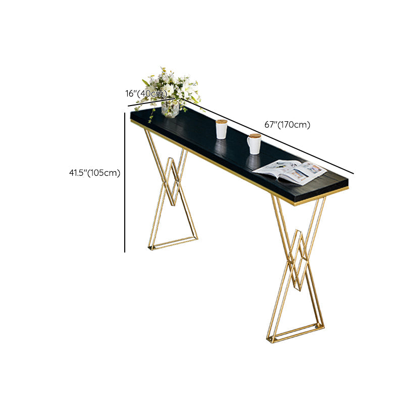 Set da pranzo da pub in legno massello stile glam Set da pub rettangolare da 1/2/3/4 pezzi per la casa