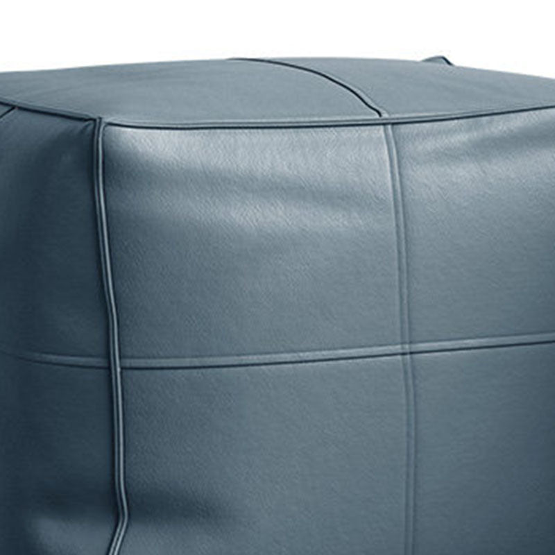 Contemporary Home Square Ottoman Leather Foot Stool without Legs Clearhalo 'furn' 'furn_ottomans_poufs' 'Furniture' 'Living Room Furniture' 'Ottomans & Poufs' 'ottomans_poufs' 7468721