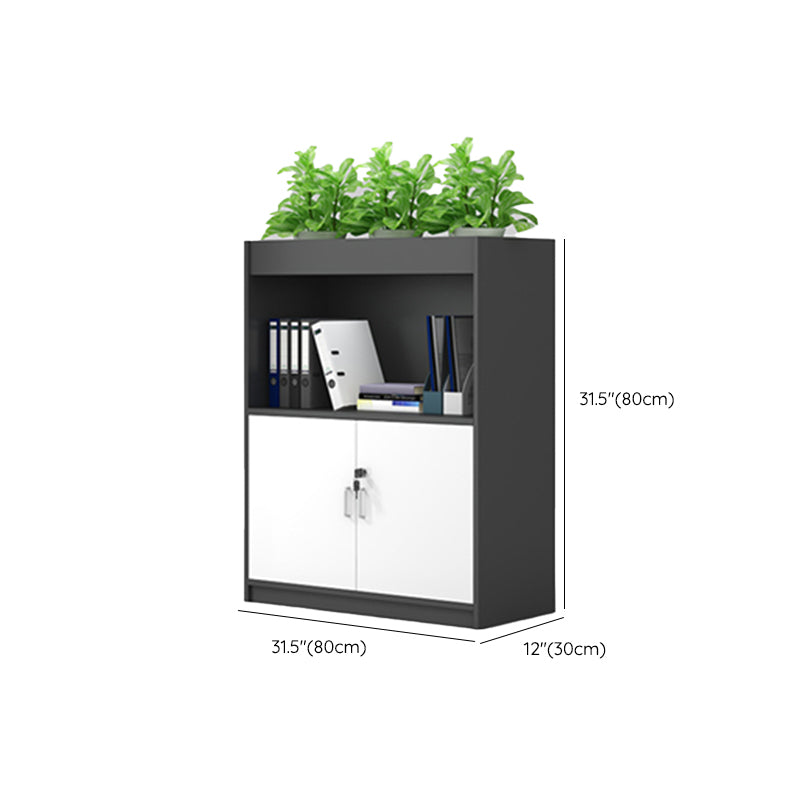 Gabinetto del file in stile Nordic in legno archiviazione di archiviazione laterale