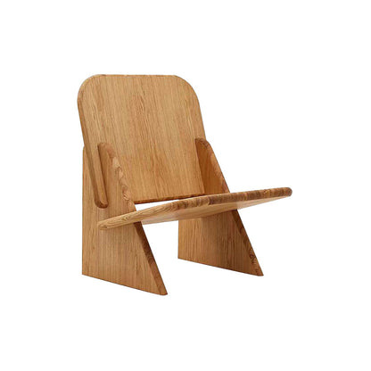 Industrial Style Arm Chair Open Back Wood Dining Room Chair for Dining Room