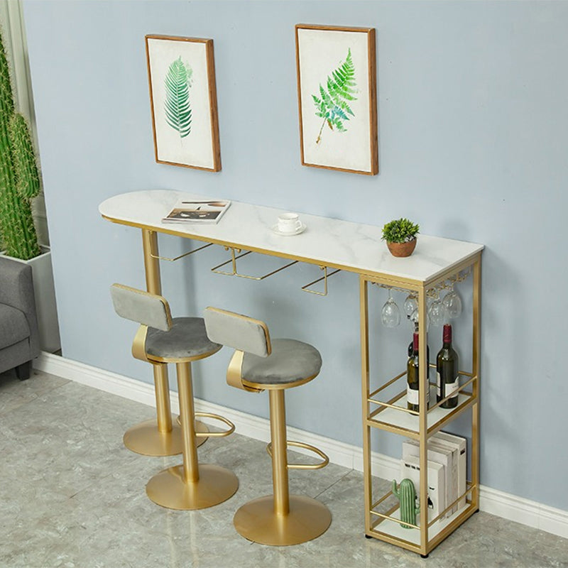 Modern Style Stone Bar Table Set 1/2/3 Pcs Specialty Bar Set for Indoor Clearhalo 'Bar Furniture' 'furn' 'furn_home_bar_bar_sets' 'Furniture' 'Home Bars & Bar Sets' 'home_bar_bar_sets' 'Kitchen & Dining Furniture' 7469873