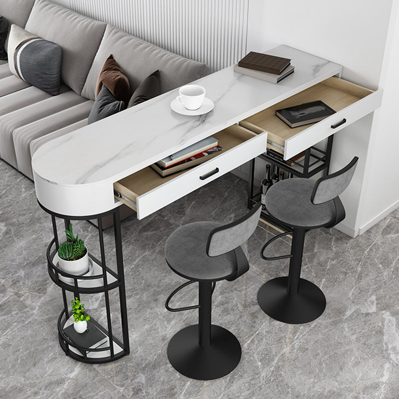 Ensemble de Table de Bar de Style moderne, 1/2/3 pièces, ensemble de Bar spécialisé en pierre pour l'intérieur