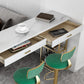 Ensemble de Table de Bar de Style moderne, 1/2/3 pièces, ensemble de Bar spécialisé en pierre pour l'intérieur