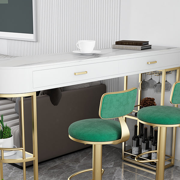 Ensemble de Table de Bar de Style moderne, 1/2/3 pièces, ensemble de Bar spécialisé en pierre pour l'intérieur