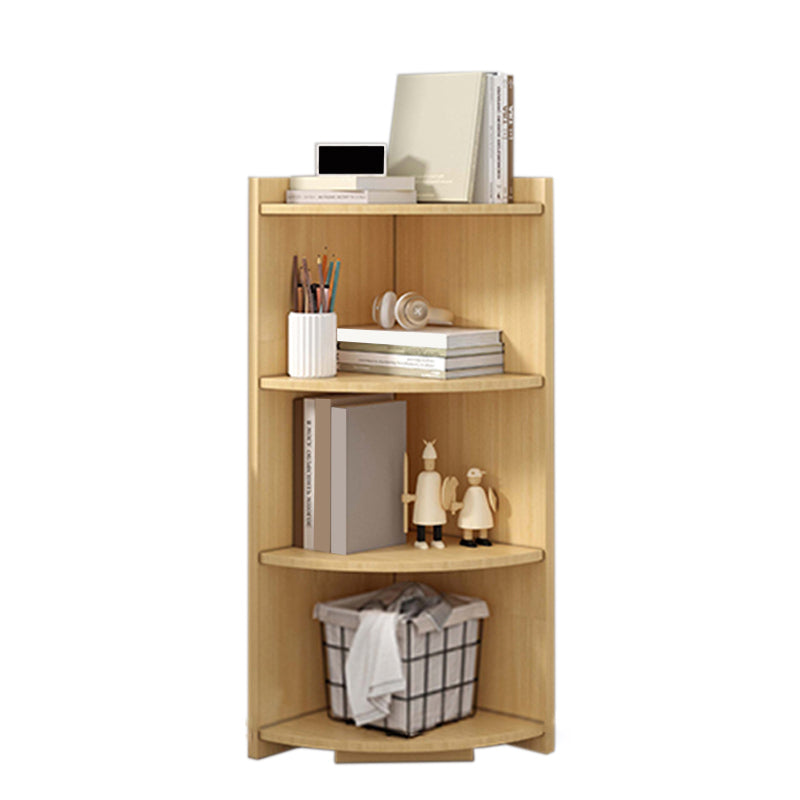 Modern Storage Cabinet Stain Resistant Manufactured Wood Side Cabinet 12"L x 12"W x 47"H Natural Clearhalo 'Cabinets & Chests' 'cabinets_chests' 'furn' 'furn_cabinets_chests' 'Furniture' 'Living Room Furniture' 7469958