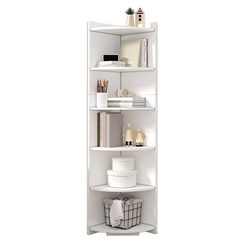 Modern Storage Cabinet Stain Resistant Manufactured Wood Side Cabinet White Clearhalo 'Cabinets & Chests' 'cabinets_chests' 'furn' 'furn_cabinets_chests' 'Furniture' 'Living Room Furniture' 7469969