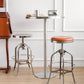 Industrial Metal Legs Bar Stools Indoor Faux Leather Counter Chair Clearhalo 'Bar Furniture' 'Bar Stools' 'bar_stools' 'furn' 'furn_bar_stools' 'Furniture' 'Kitchen & Dining Furniture' 7470151