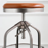 Tabourets de barre de jambes en métal industriel