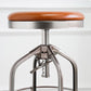 Industrial Metal Legs Bar Stools Indoor Faux Leather Counter Chair Clearhalo 'Bar Furniture' 'Bar Stools' 'bar_stools' 'furn' 'furn_bar_stools' 'Furniture' 'Kitchen & Dining Furniture' 7470159