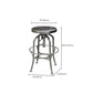 Industrial Metal Legs Bar Stools Indoor Faux Leather Counter Chair Clearhalo 'Bar Furniture' 'Bar Stools' 'bar_stools' 'furn' 'furn_bar_stools' 'Furniture' 'Kitchen & Dining Furniture' 7470206