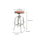 Industrial Metal Legs Bar Stools Indoor Faux Leather Counter Chair Clearhalo 'Bar Furniture' 'Bar Stools' 'bar_stools' 'furn' 'furn_bar_stools' 'Furniture' 'Kitchen & Dining Furniture' 7470208