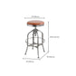 Industrial Metal Legs Bar Stools Indoor Faux Leather Counter Chair Clearhalo 'Bar Furniture' 'Bar Stools' 'bar_stools' 'furn' 'furn_bar_stools' 'Furniture' 'Kitchen & Dining Furniture' 7470210