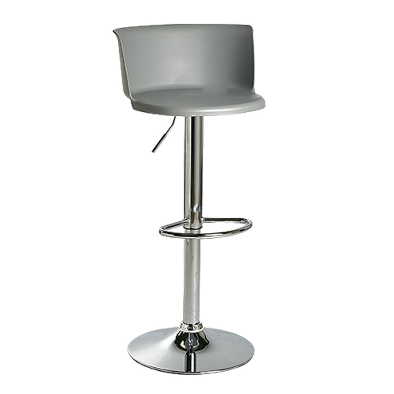 Modern Style Counter Stool Adjustable Height Stool with Footrest
