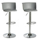 Modern Style Counter Stool Adjustable Height Stool with Footrest