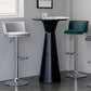 Modern Style Counter Stool Adjustable Height Stool with Footrest
