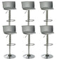 Modern Style Counter Stool Adjustable Height Stool with Footrest