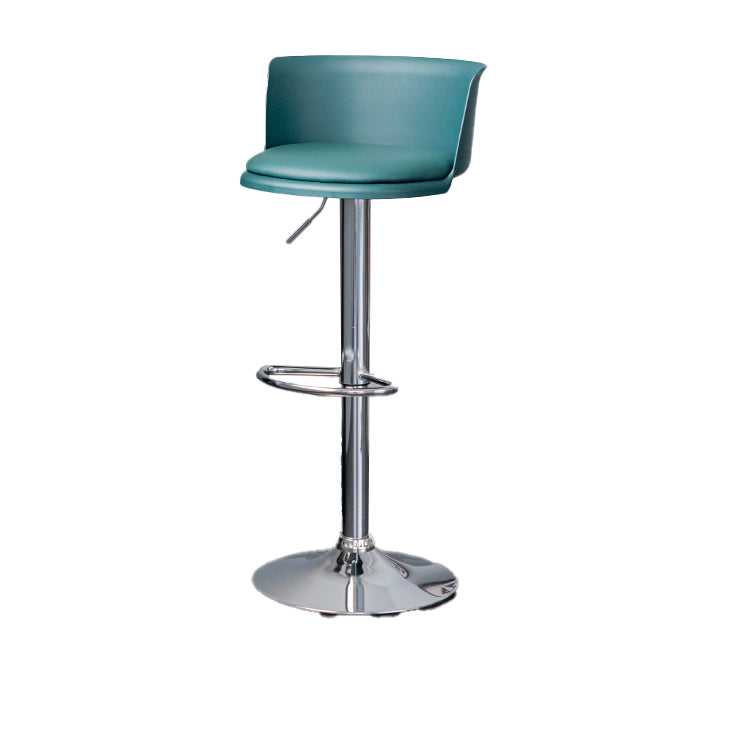 Modern Style Counter Stool Adjustable Height Stool with Footrest