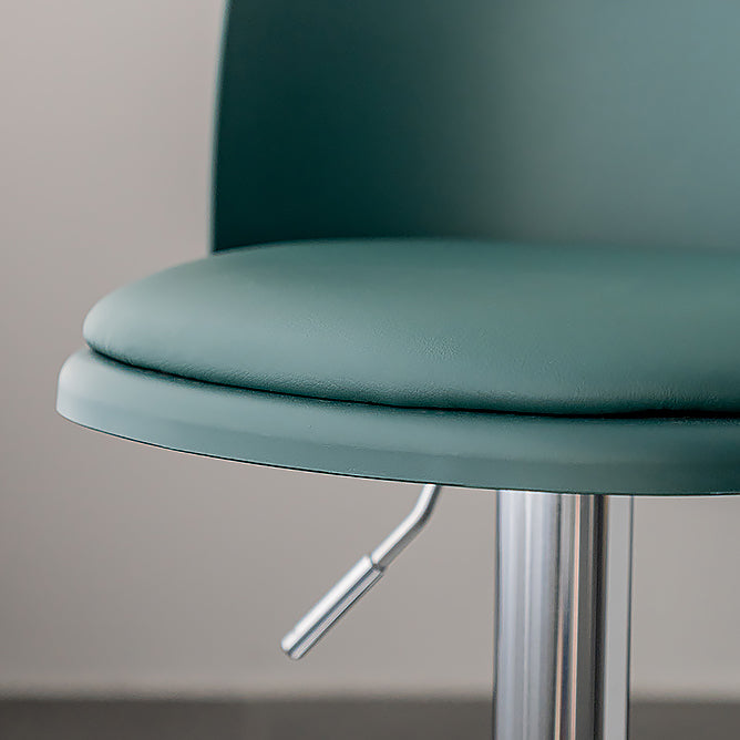 Modern Style Counter Stool Adjustable Height Stool with Footrest