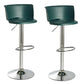 Modern Style Counter Stool Adjustable Height Stool with Footrest