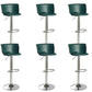 Modern Style Counter Stool Adjustable Height Stool with Footrest