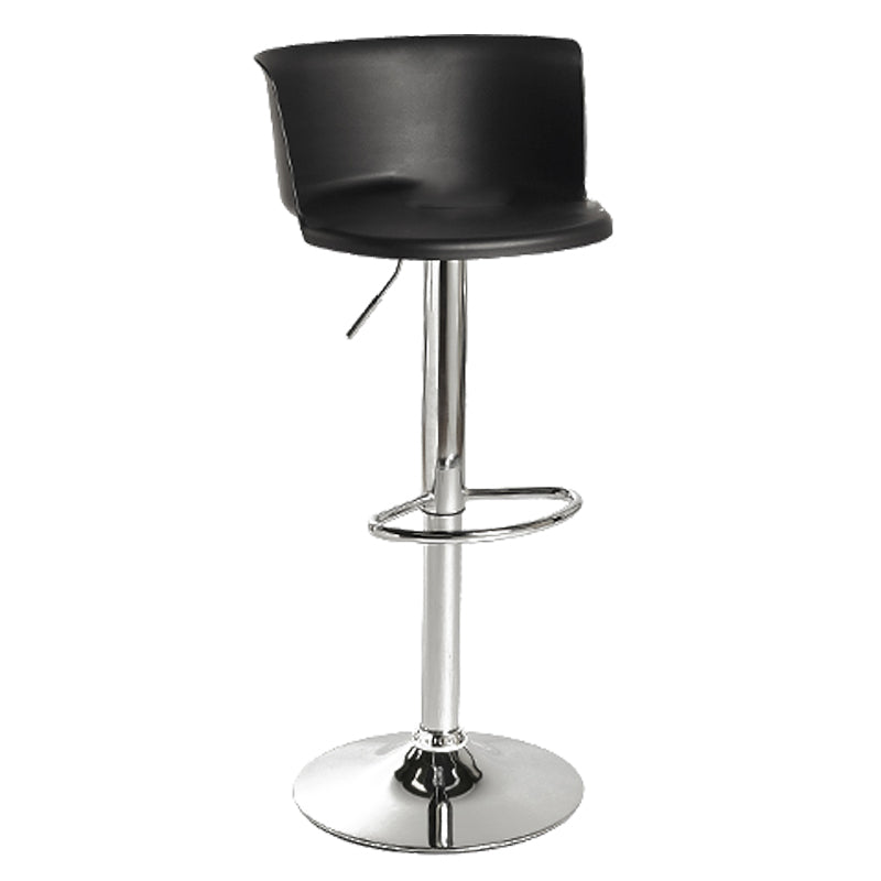Modern Style Counter Stool Adjustable Height Stool with Footrest