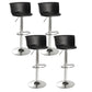 Modern Style Counter Stool Adjustable Height Stool with Footrest