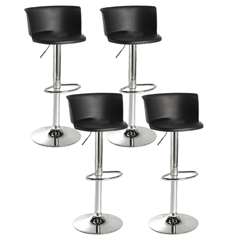 Modern Style Counter Stool Adjustable Height Stool with Footrest