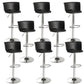 Modern Style Counter Stool Adjustable Height Stool with Footrest