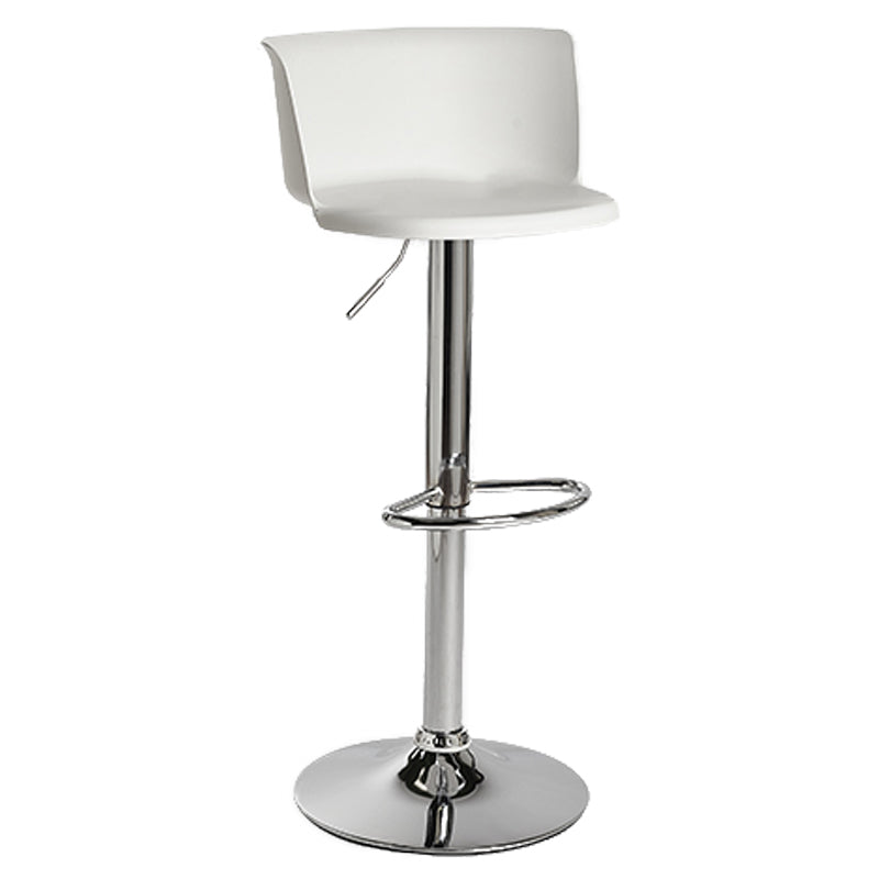 Modern Style Counter Stool Adjustable Height Stool with Footrest