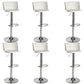 Modern Style Counter Stool Adjustable Height Stool with Footrest