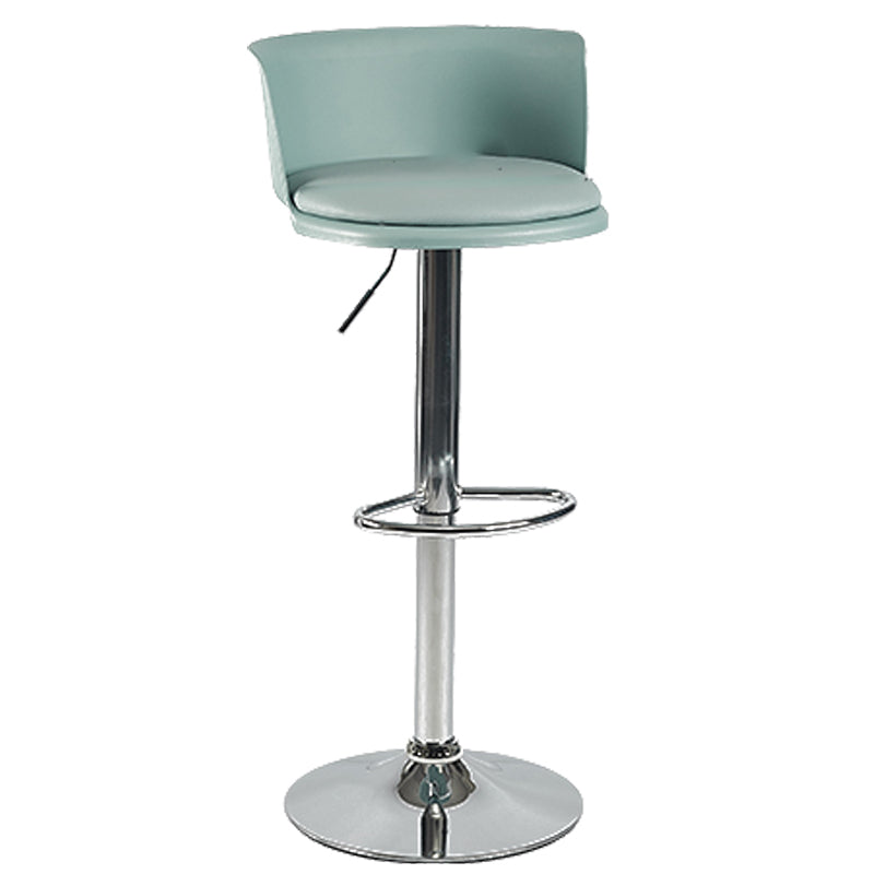 Modern Style Counter Stool Adjustable Height Stool with Footrest