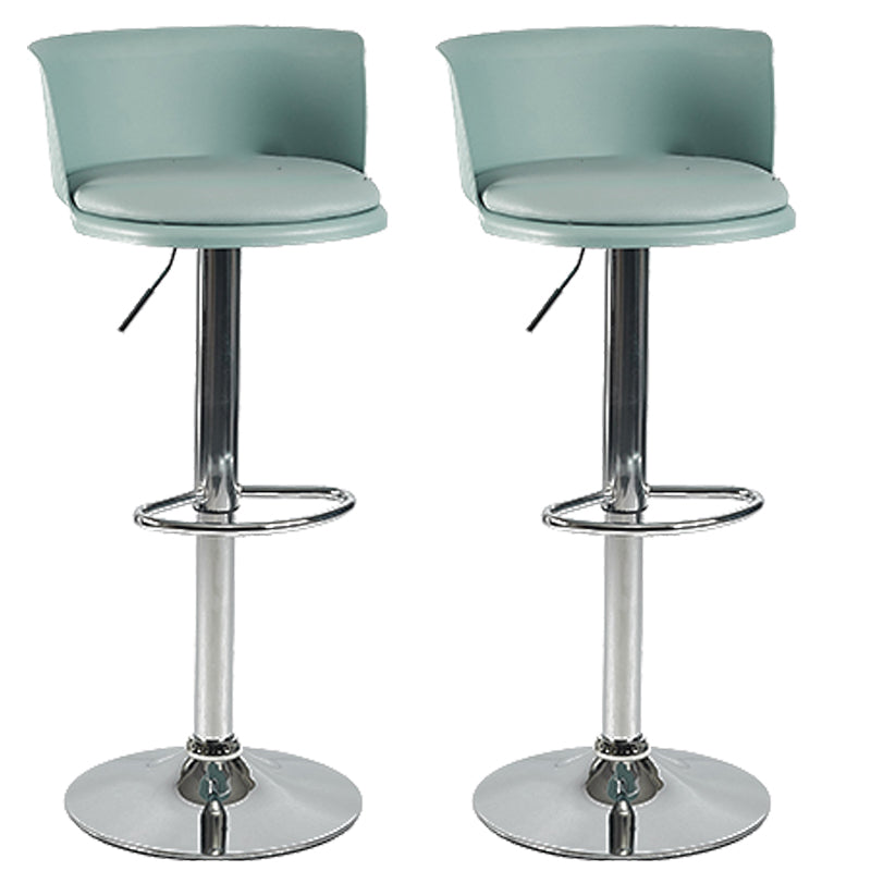 Modern Style Counter Stool Adjustable Height Stool with Footrest