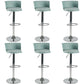 Modern Style Counter Stool Adjustable Height Stool with Footrest