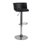 Modern Style Counter Stool Adjustable Height Stool with Footrest