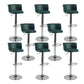 Modern Style Counter Stool Adjustable Height Stool with Footrest