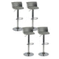 Modern Style Counter Stool Adjustable Height Stool with Footrest