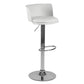 Modern Style Counter Stool Adjustable Height Stool with Footrest