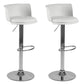 Modern Style Counter Stool Adjustable Height Stool with Footrest