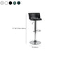 Modern Style Counter Stool Adjustable Height Stool with Footrest
