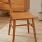 Indoor Solid Wood Bar Stool Low Back Bar Stool with Footrest