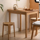 Contemporary Rectangle Dining Table Solid Wood Dining Room Table