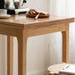 Contemporary Rectangle Dining Table Solid Wood Dining Room Table