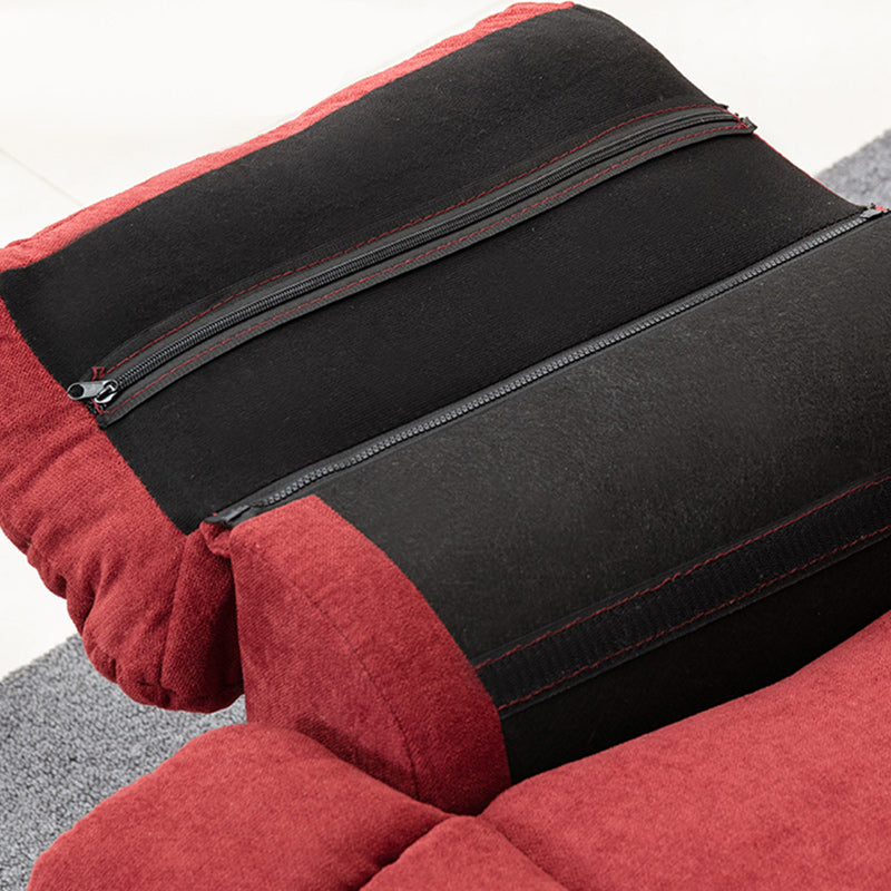 Tessuto reclinabile standard contemporaneo COLORE SOLIDORE ARM ROCKING RECLING